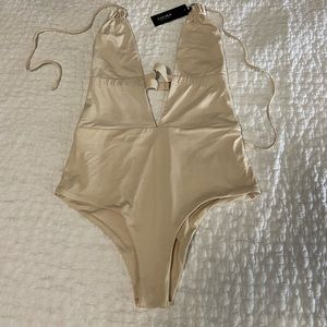 Tavik swimwear.  EMME one piece swimsuit.  Tapioca